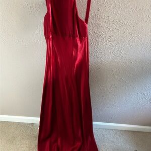 Vintage Rampage Red Scarlet Maxi Dres